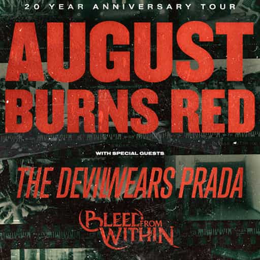 August Burns Red Tickets Nashville Events 2024/2025